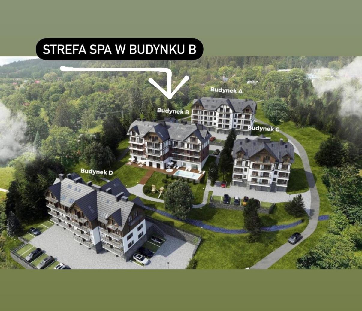 Apartament A1 Green Resort Z Basenem I Spa - 5D Apartamenty Шклярска Поремба Екстериор снимка